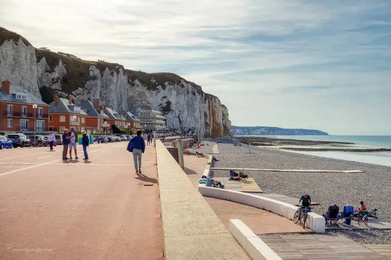 Dieppe was France’s first ever seaside resort - sea-bathing establishments where set up here in 1822