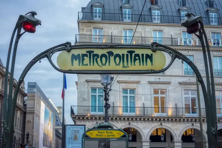 These avant-garde entryways to the Paris Metro where designed by French architect Hector Guimard at the turn of the 20th century, and serve as a fitting goodbye to my day trip to beautiful Paris!