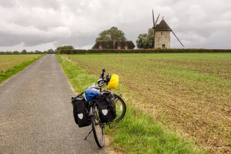 This windmill in the commune of Hauville is one of the oldest tower mills in France, built by monks of the royal abbey of St Peter of Jumièges in 1258 and restored in 1984