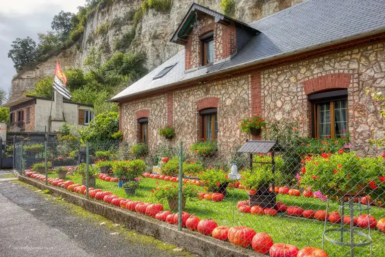  It's Halloween all year round at this house!