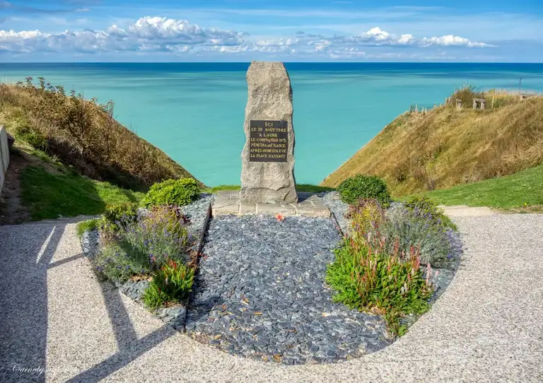  Memorial to the Dieppe Raid of August 1942, Berneval-le-Grand, Dieppe