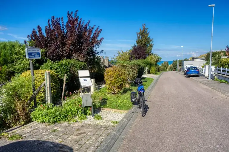  Oscar Wilde stayed in a house at this point in Berneval in June 1897