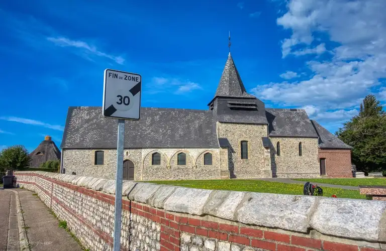 The 'pristine' church in Petit-Caux, Dieppe