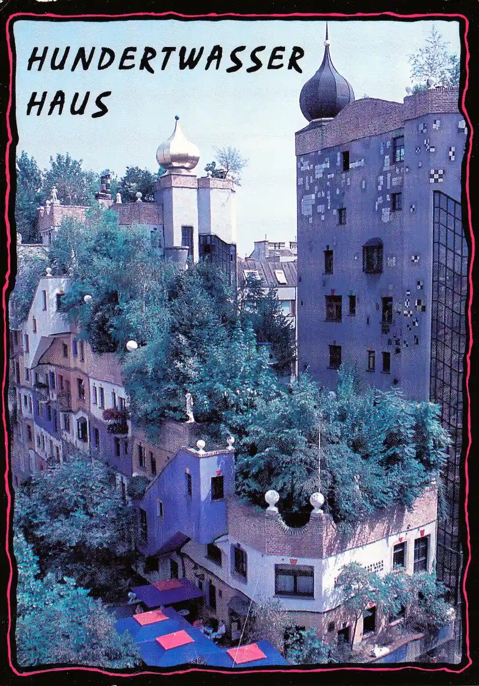 Hundertwasser built some great eco-buildings around Austria and this apartment house in Vienna is one of his finest!