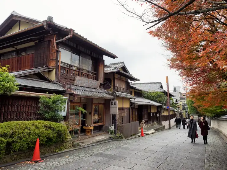 Traditional shopping street, Kyoto