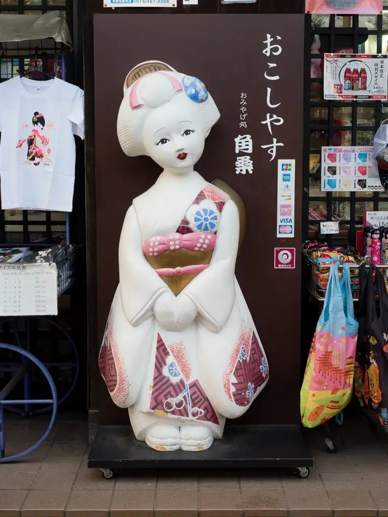 Geisha shop decoration Kita Kyoto