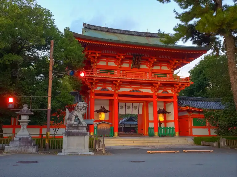 Shinto Shrine entrance Kita Kyoto
