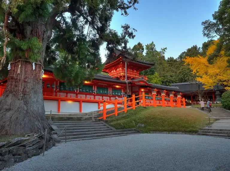 The entrance to Kasuga taisha Nara