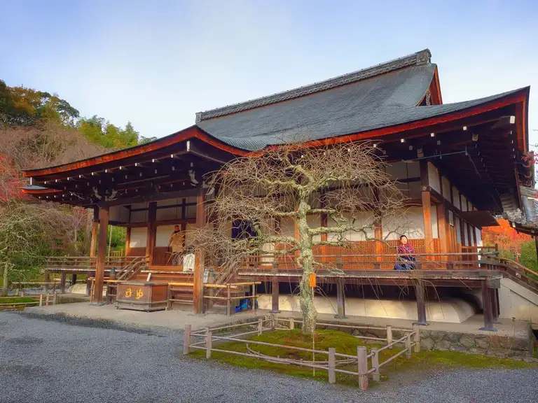  The Tahoden at Tenryu ji Temple Arashiyama