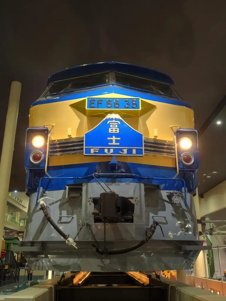  EF66 35 manufactured in 1974 at the Kyoto Railway Museum Kyoto