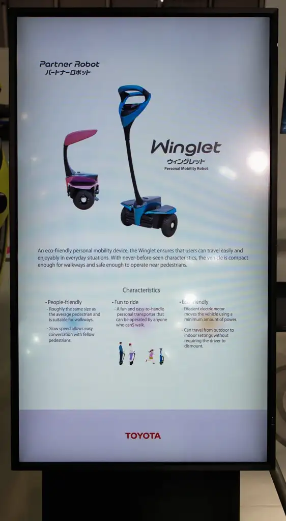  Details about the Winglet at Mega Web Toyota City Showcase Odaiba