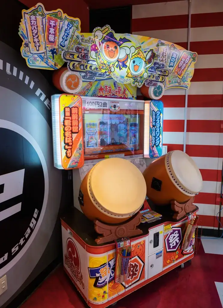  Taiko no Tatsujin Drum Game Akihabara Night Time